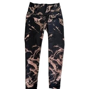 Good and black leggings sz XL sexy nightlife comfortable dressy marble artistic